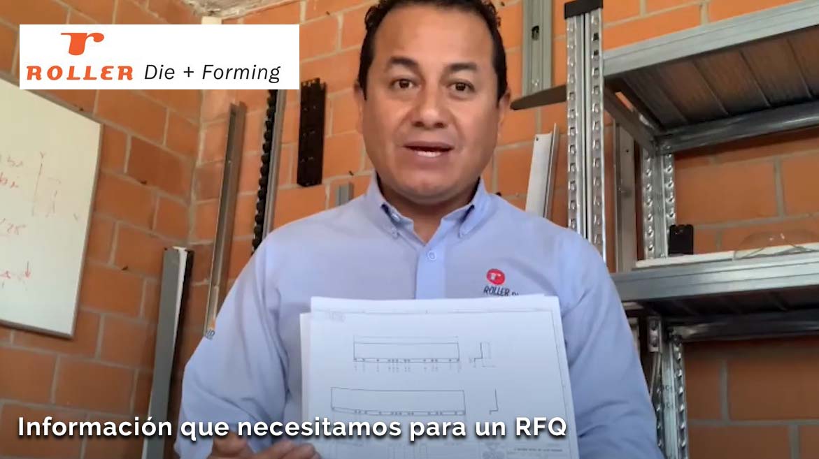 Información que necesitamos para un RFQ