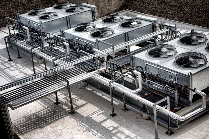 HVAC roll formed parts