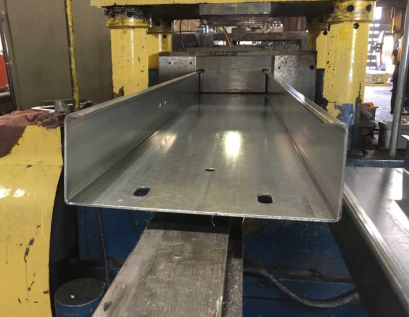 steel channels roll forming