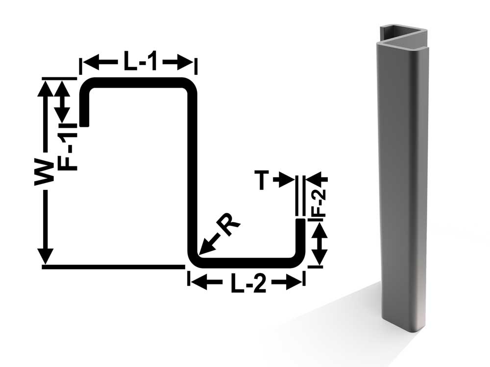 Z-Section Roll Formed Products