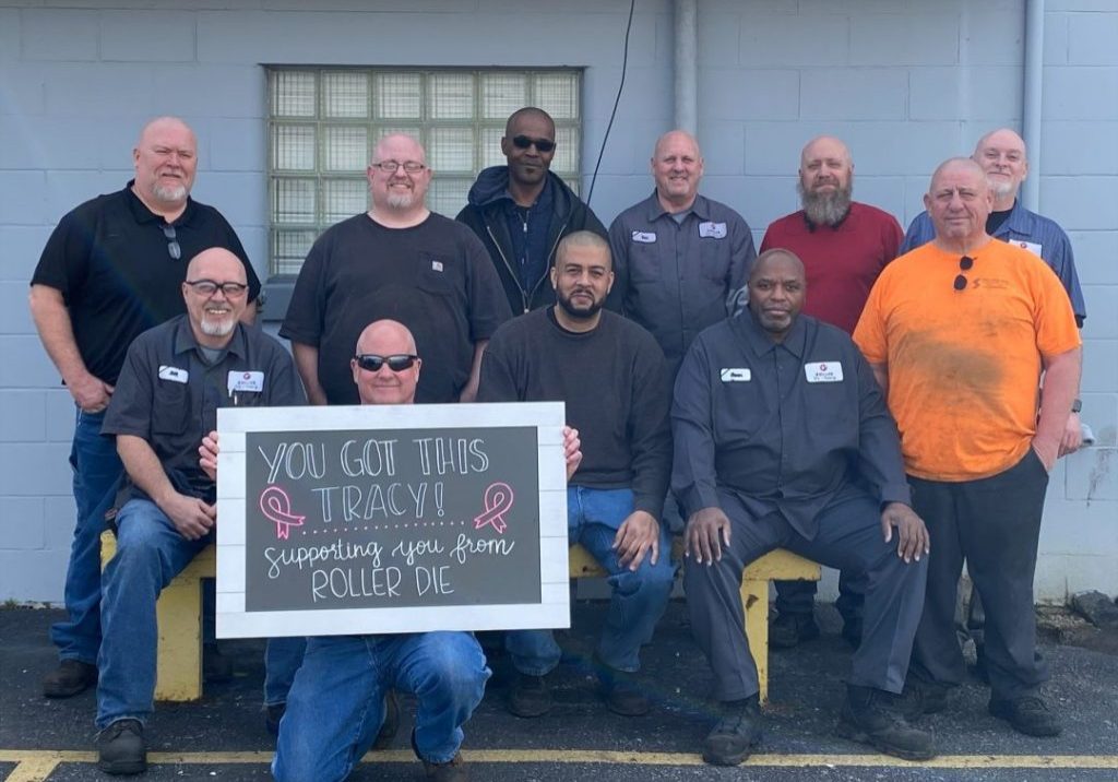 Image-scaled Supporting the Roller Die Family